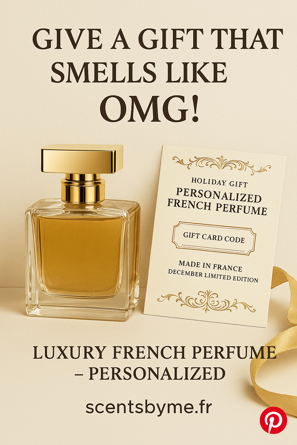 ScentsByMe – Instant e-Gift Card (French Personalized Perfume)